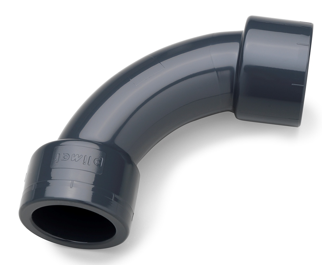 PVC-Bogen 90° 20mm