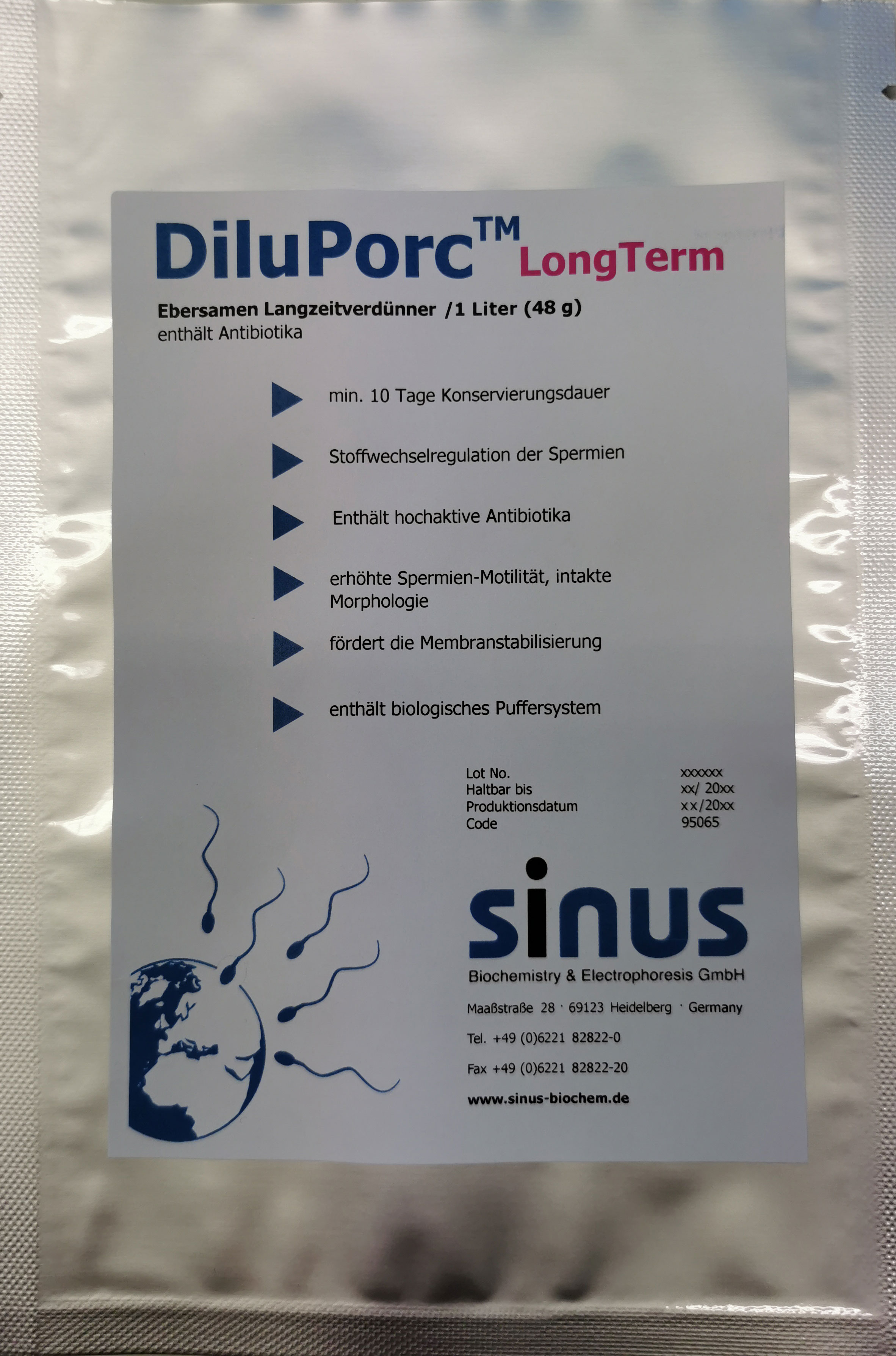 Ebersamenverdünner Sinus-DiluPorc LongTerm