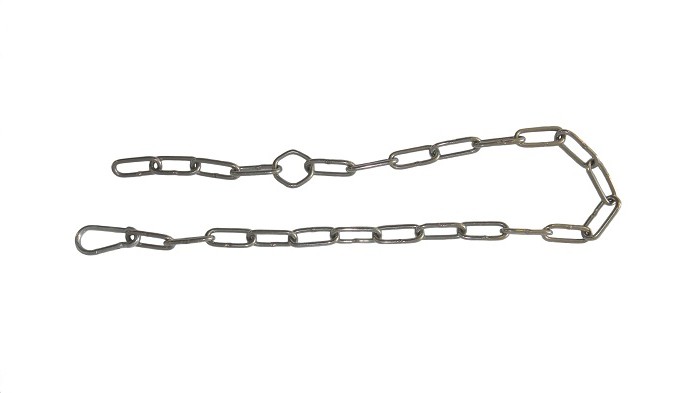 Edelstahlkette alleine für Beißstern