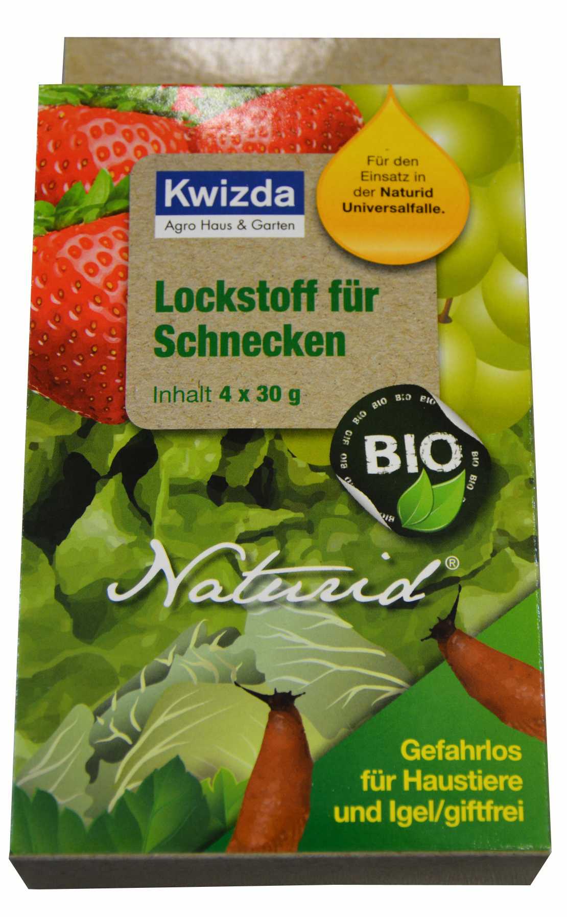 Lockstoff für Schnecken Naturid
