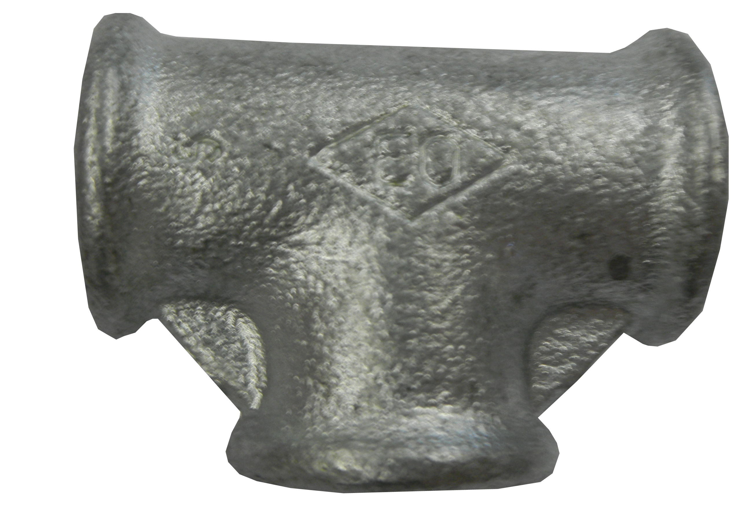 T-Stück Nr.130    1/2 Zoll verzinkt