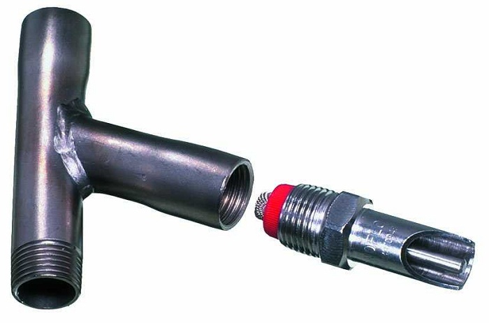 Adapter Niro mit seitlichem Abgang